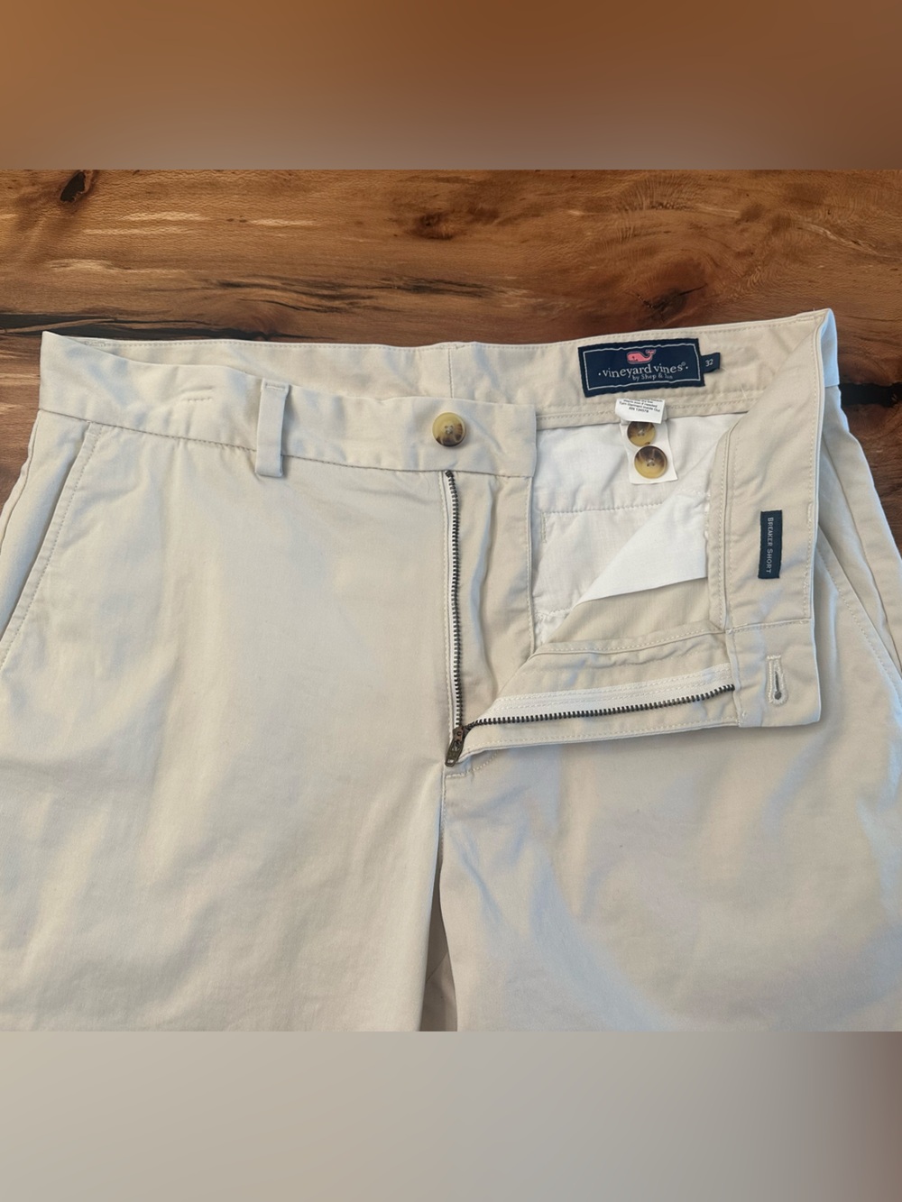 Vineyard Vines Breaker Shorts Men's
| Size: 32| Khaki Stone Flat Front NWOT - Picture 5 of 15